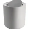 Alessi - Papirkurv - Birillo - Hvid - Med vippelåg - H21 cm