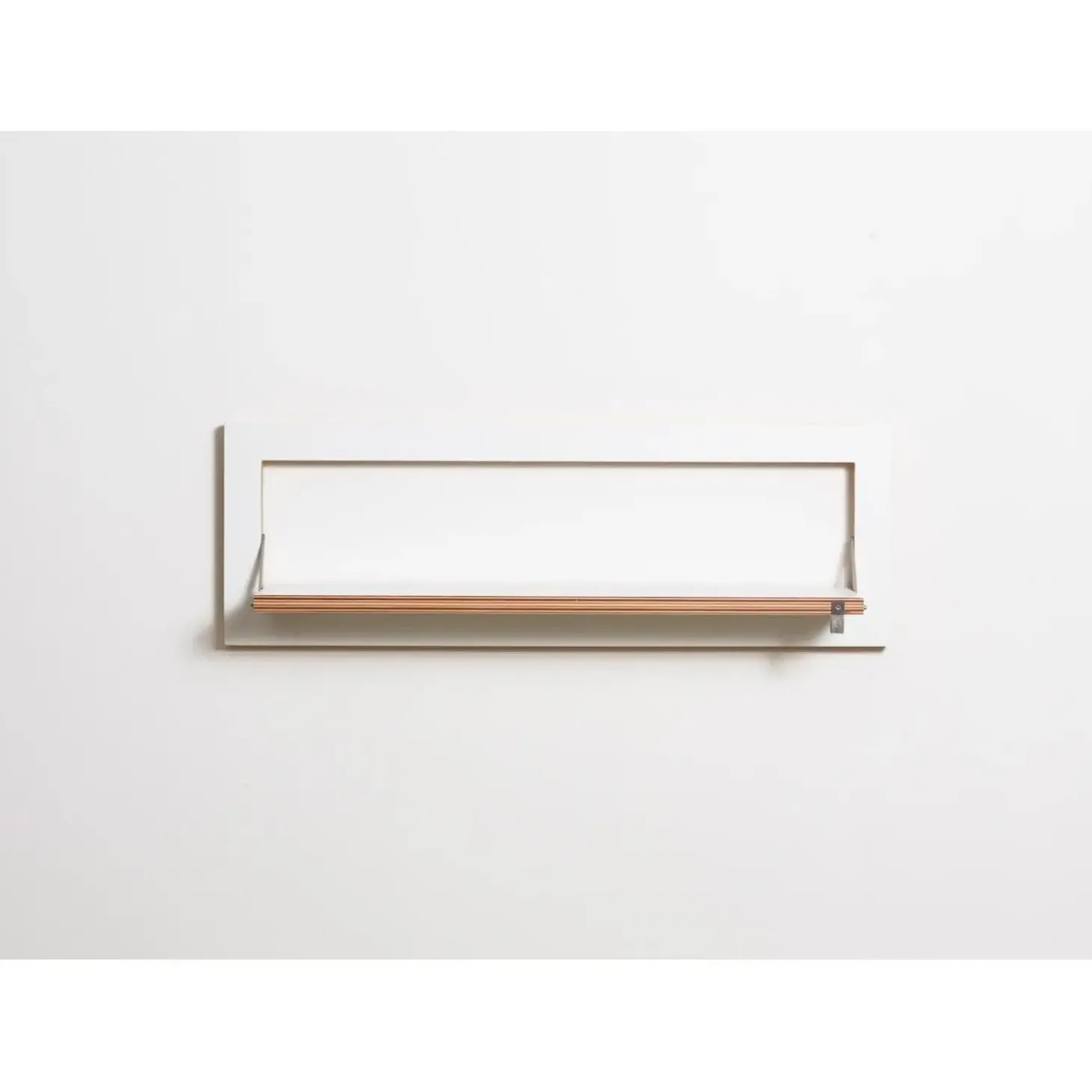 Ambivalenz Fläpps - Foldbar Hylde - 80 x 27 cm - Hvid birk