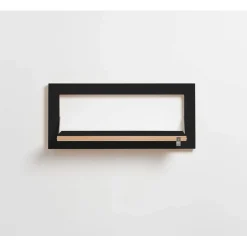 Ambivalenz - Fläpps Hylde - 80 x 27 cm - Sort birk