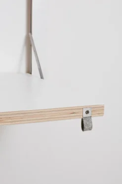 Ambivalenz - Fläpps - Vægskrivebord - Secretary - Hvid - 80x50 cm