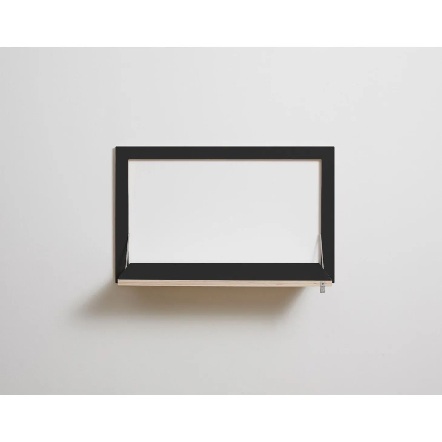 Ambivalenz - Fläpps - Vægskrivebord - Secretary - Sort - 80x50 cm