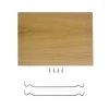 Andersen Furniture - S10 Hylde til S10 Reol - HVIDPIGMENTERET EGEFINÉR