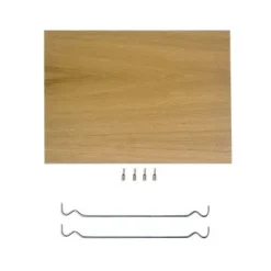 Andersen Furniture - S10 Hylde til S10 Reol - HVIDPIGMENTERET EGEFINÉR