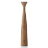 Applicata - Lysestage - Blossom Rose - Olieret Eg - H 29 cm
