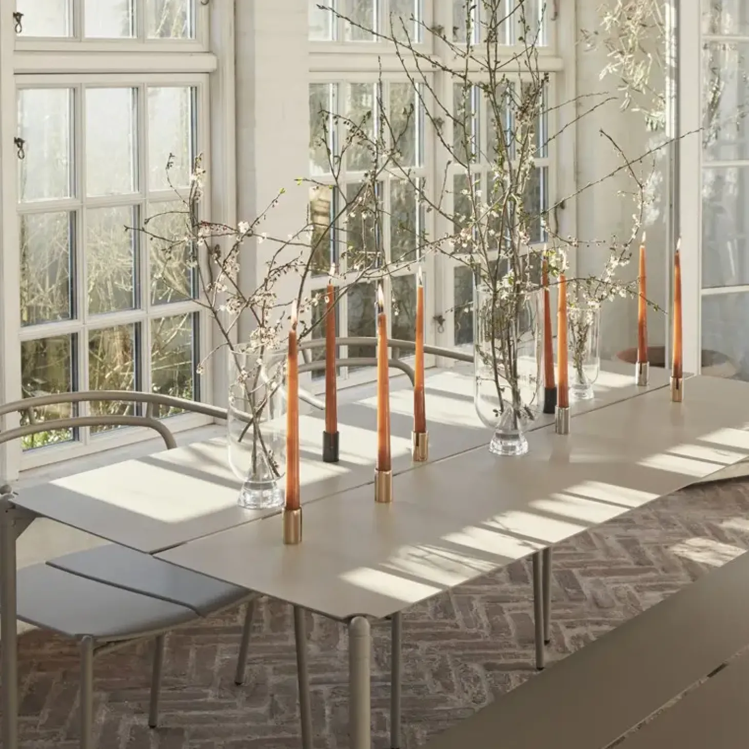 AYTM - SOL lysestage - Sølv