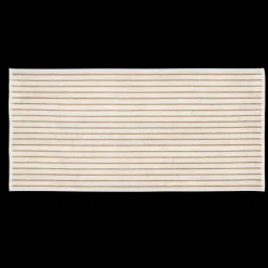 Blomus - Bathtowel -ARTO- colour Moonbeam/Amber Brown thin stripes