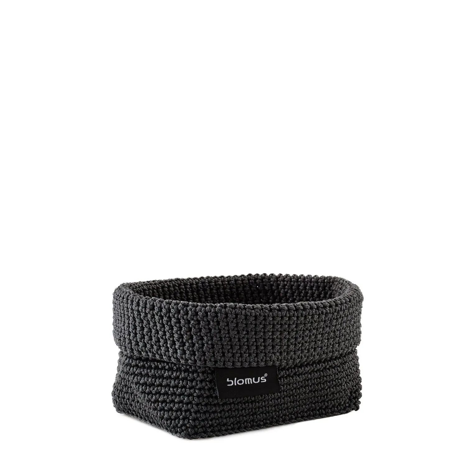 Blomus - Crochet Robe Basket - Anthracite - TELA