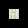Blomus - Guest towel -ARTO- colour Moonbeam/Amber Brown thin stripes