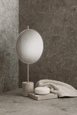 Blomus - Lamura marmor makeup spejl - Mourning Dove
