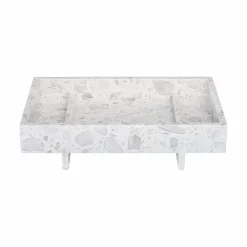Blomus - Marble Tray - Nimbus Cloud - ABENTO - H18 x L7,5 x W30 cm