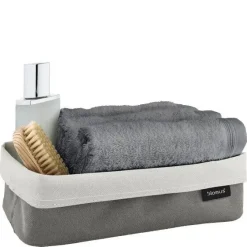 Blomus opbevaringskurv - ARA circular basket large i sand/taupe