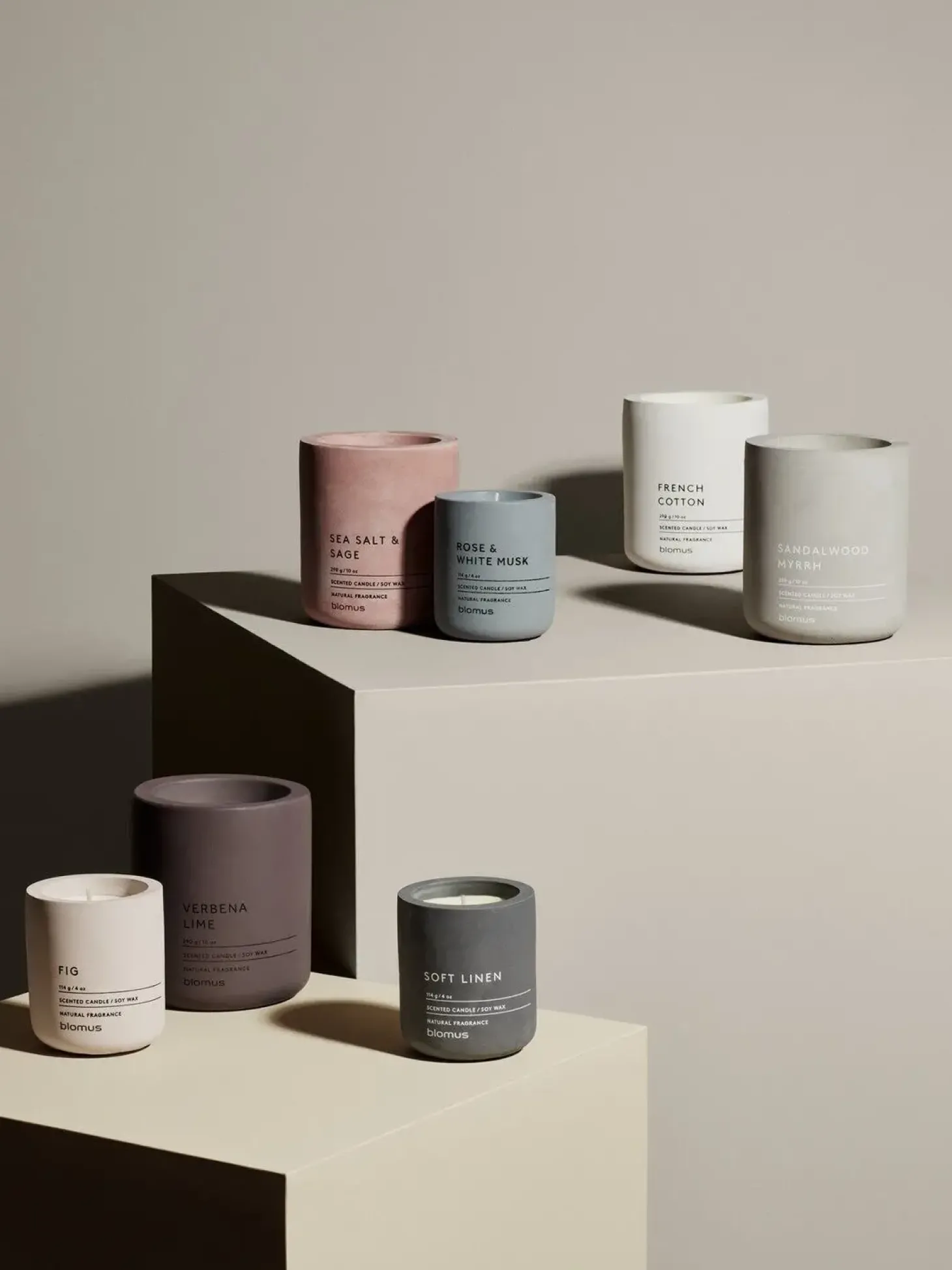 Blomus - Scented Candle - Rose & White Musk - FRAGA