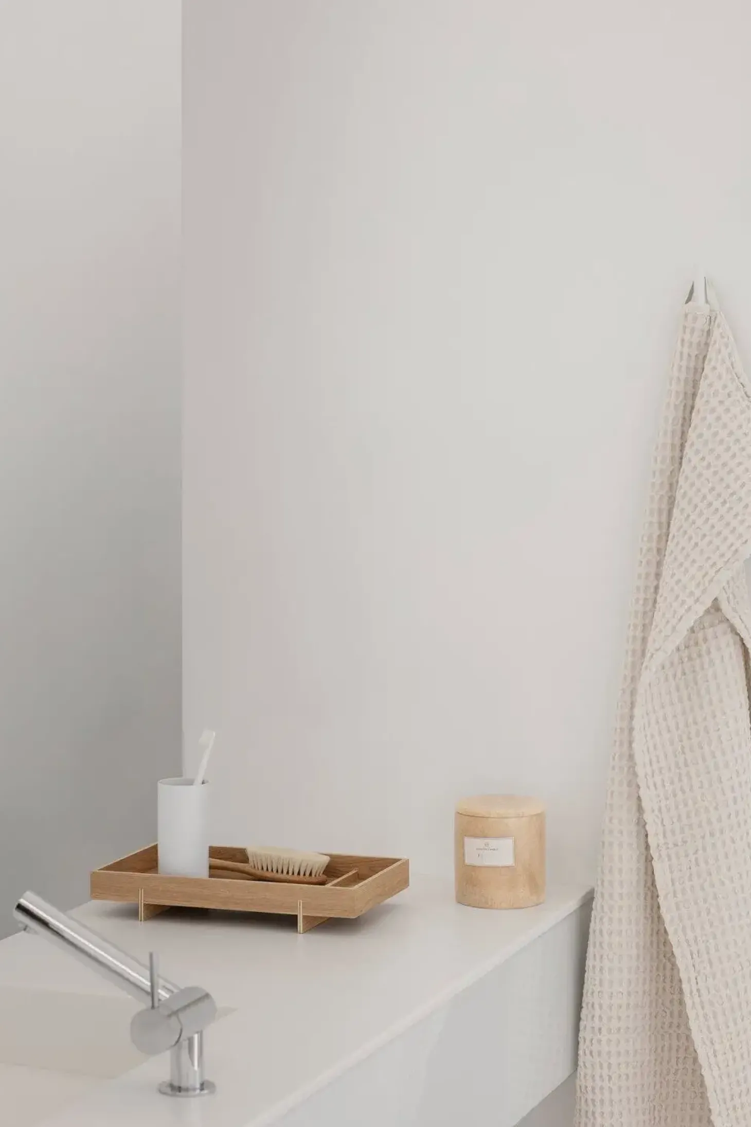 Blomus - Scented Marble Candle - Indian Tan - FRABLE
