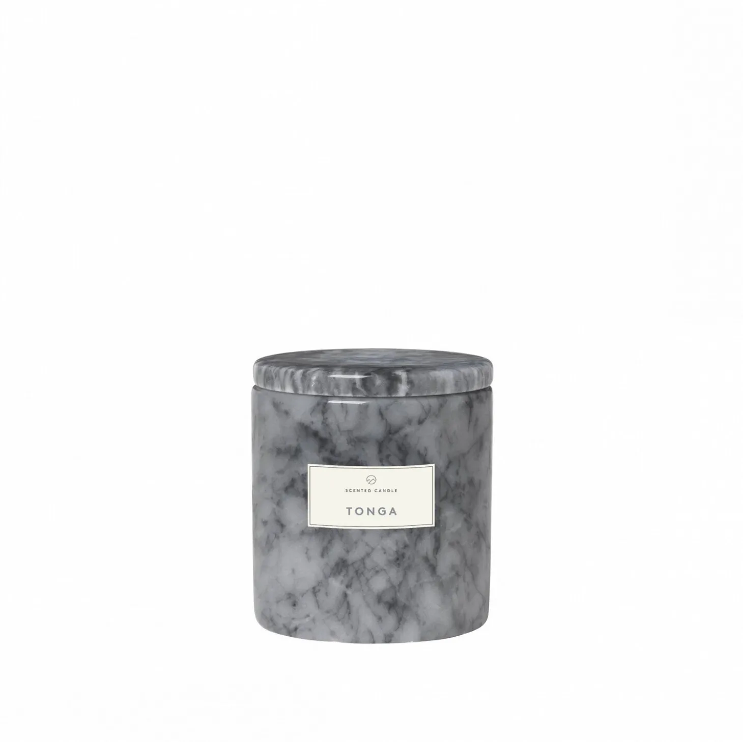 Blomus - Scented Marble Candle - Sharkskin - FRABLE