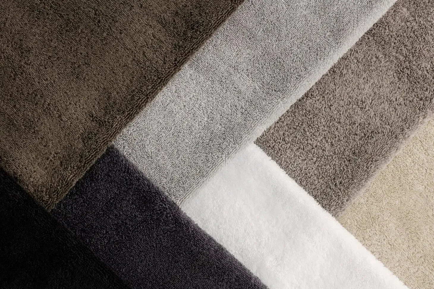 Blomus - Set 4 Guest Hand Towels - Tarmac - 30 x 30 cm - RIVA -