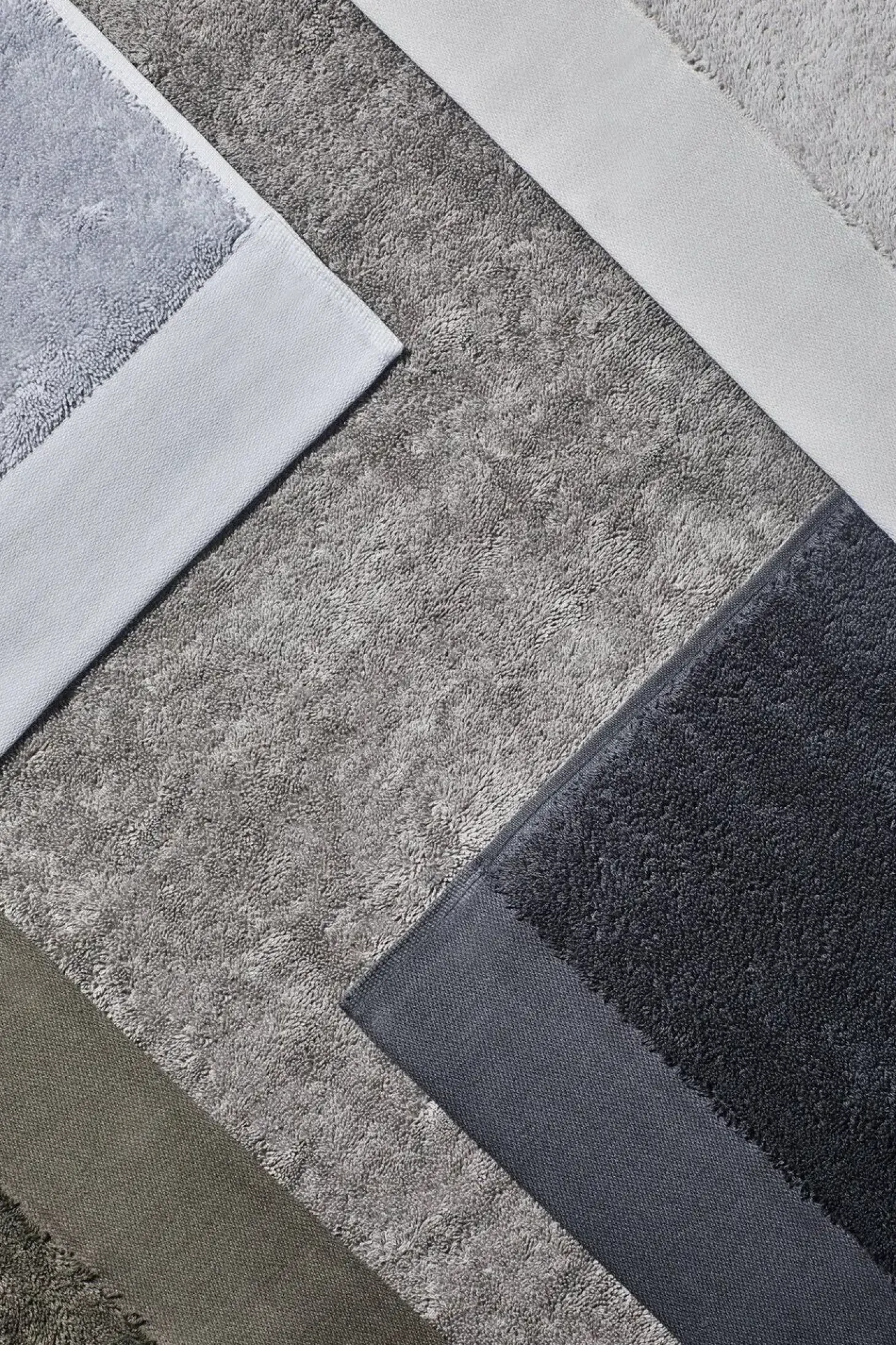 Blomus - Set 4 Guest Hand Towels - Tarmac Melange - 30 x 30 cm - GIO -
