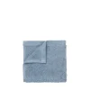 Blomus - Set of 4 Guest Hand Towels - Ashley Blue - RIVA -