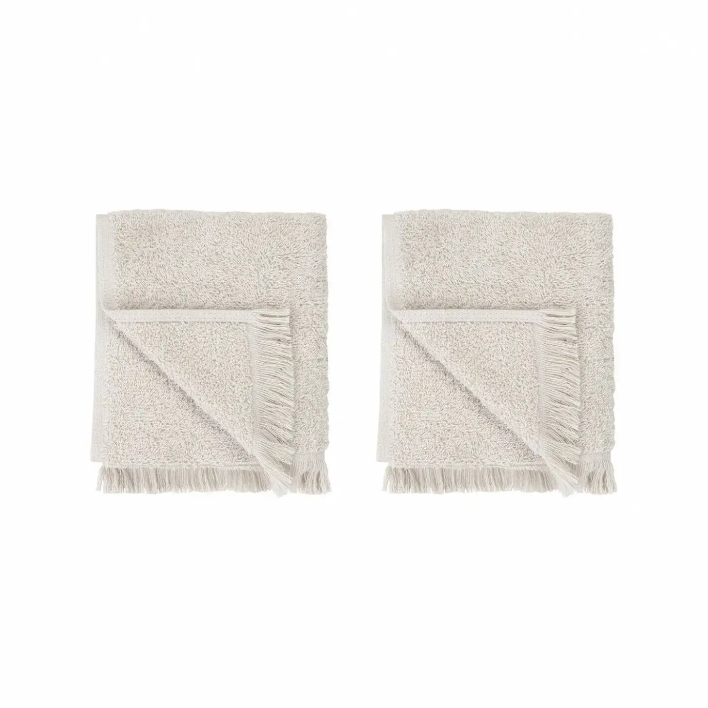 Blomus - Set of 2 Guest Hand Towels - Moonbeam - FRINO