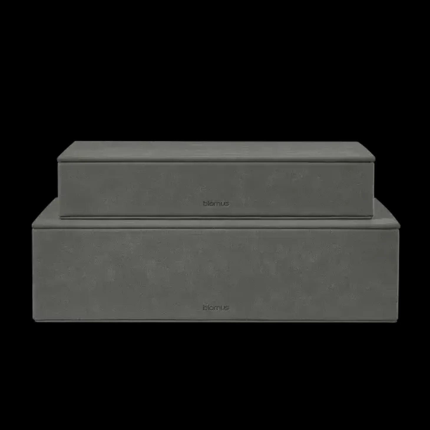 Blomus - Set of 2 Storage Boxes - SAHLA - Pewter