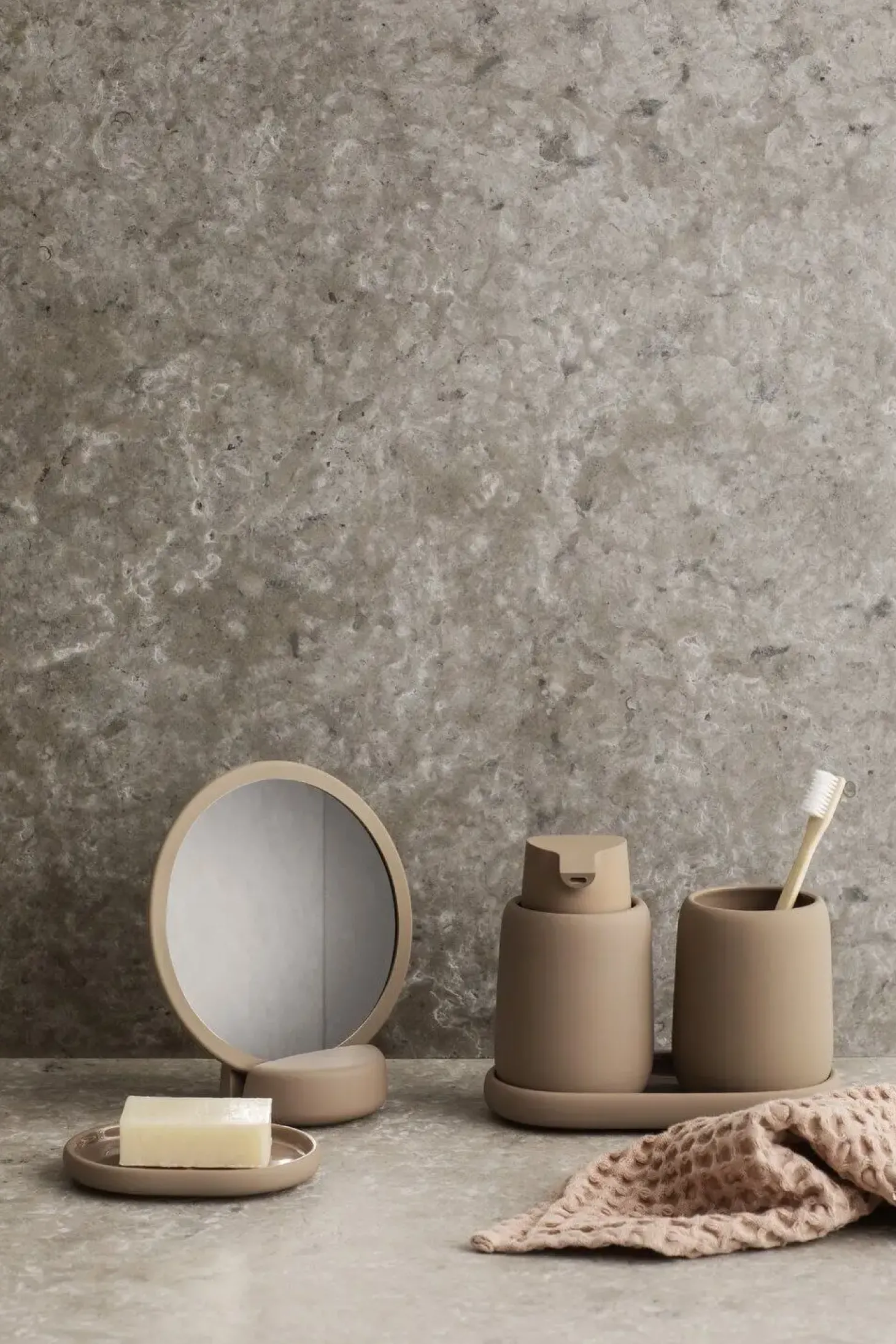 Blomus - Soap Dispenser - Tan - SONO