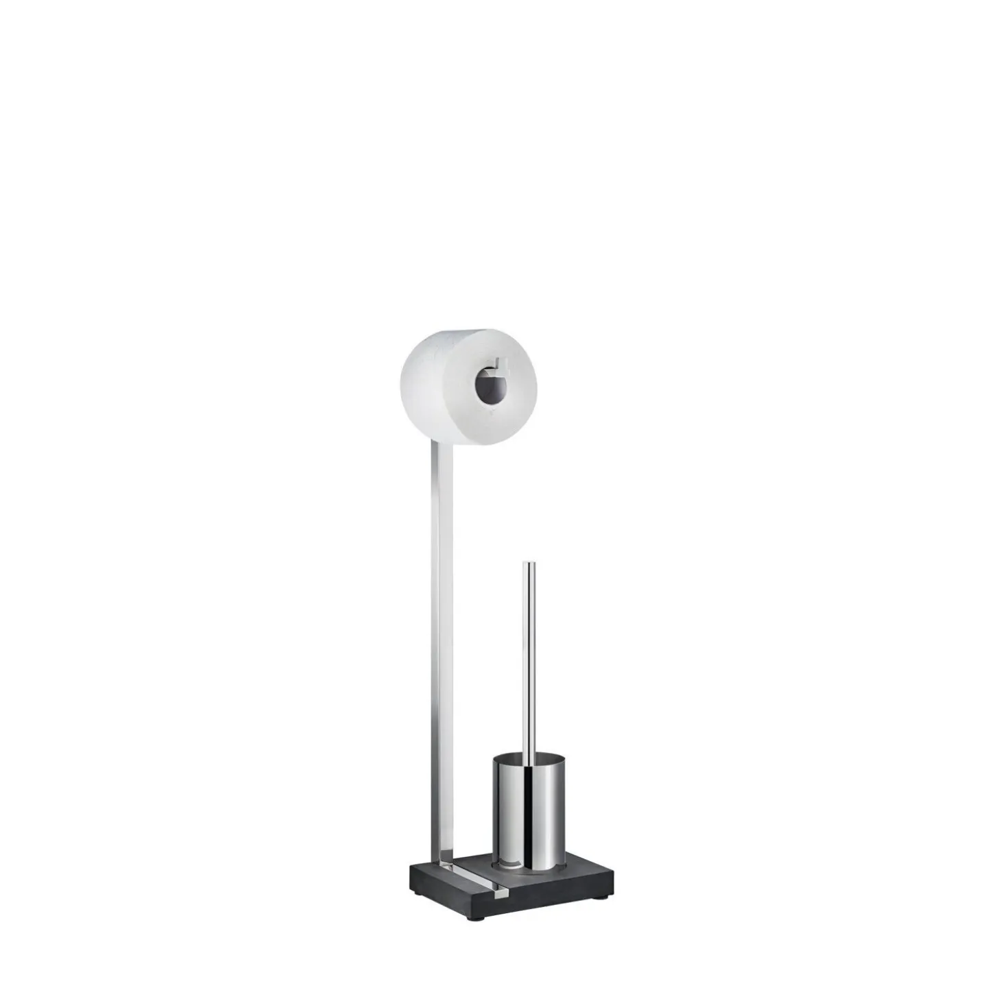Blomus - Toilet Paper Holder and Brush - polished - MENOTO