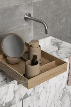 Blomus - Vanity Mirror - Tan - SONO