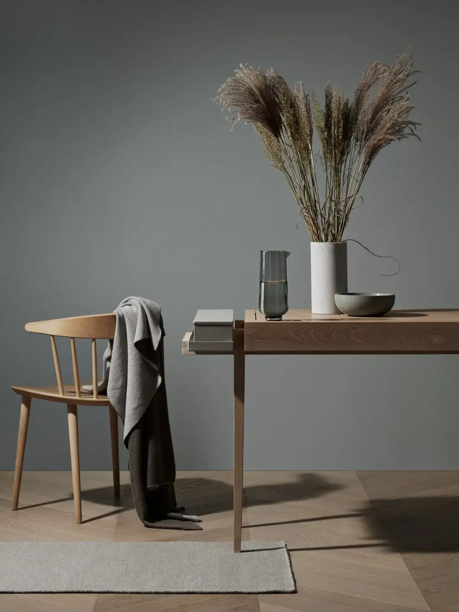 Blomus - Vase - Coluna - Mørkegrå - Large
