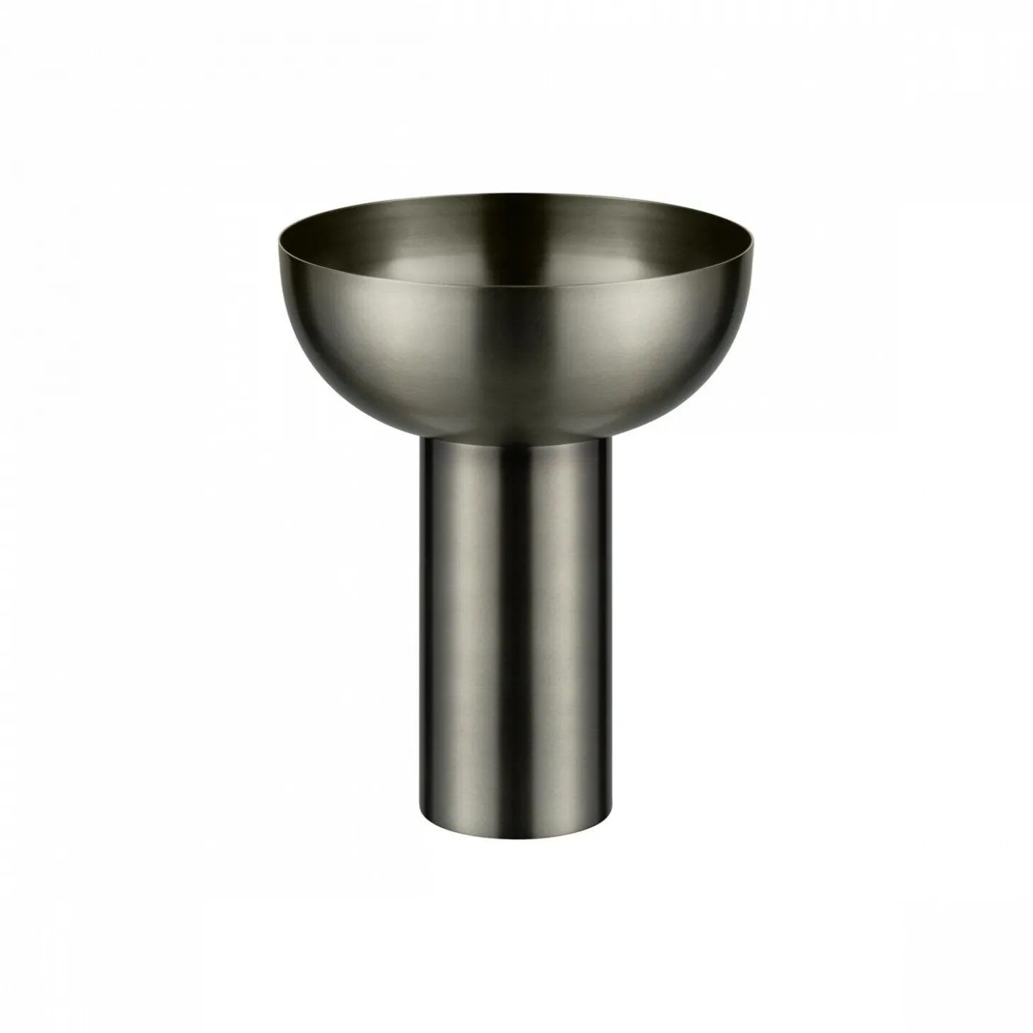 Blomus - Vase - MIYABI - Burned Metal, metallic finish
