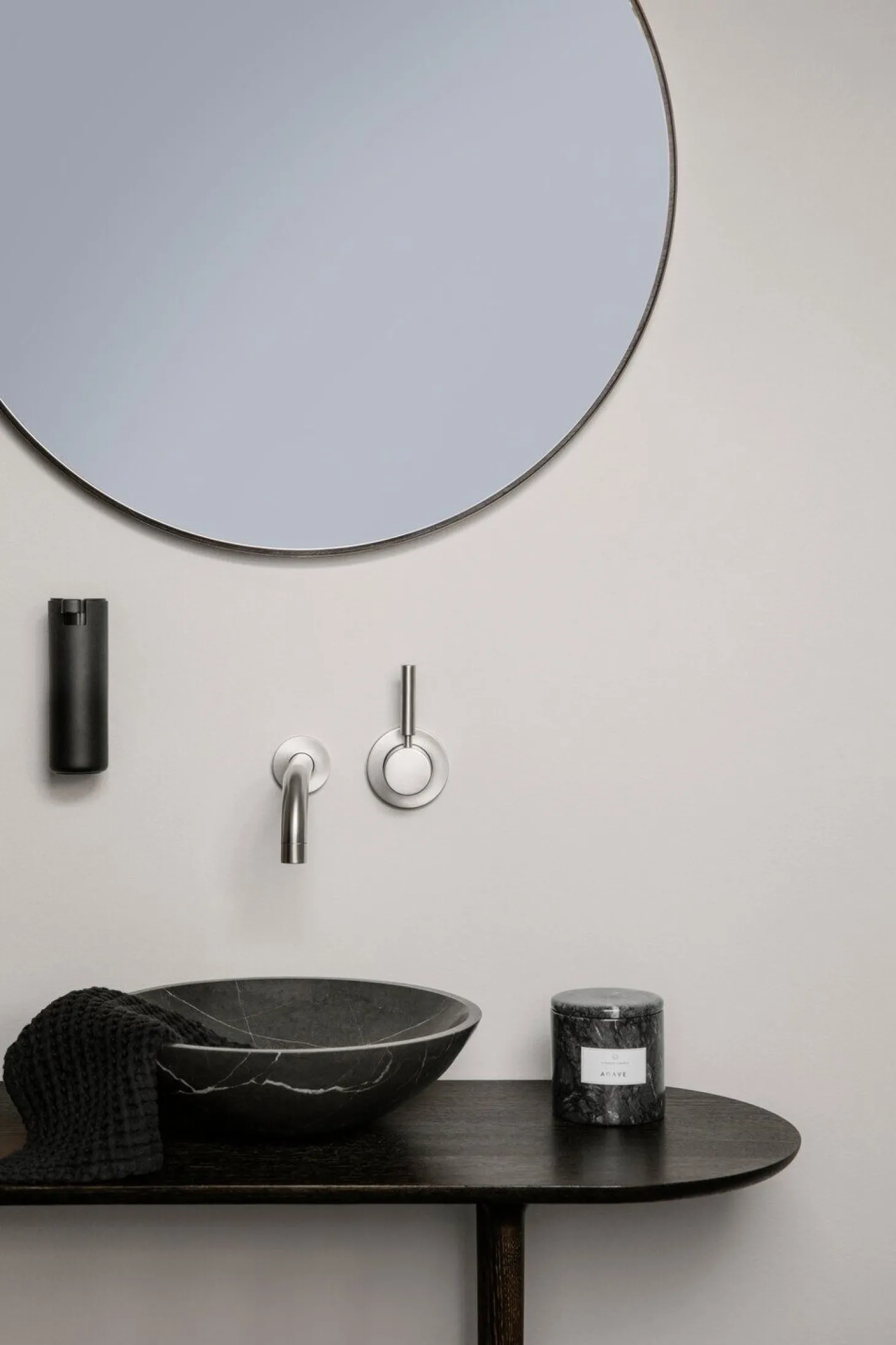 Blomus - Wall-mounted Soap Dispenser - Black - MODO