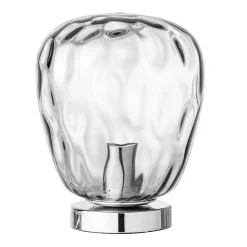 Bloomingville - Bordlampe - Grå - Glas