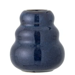 Bloomingville - Faramir Vase, Blå, Stentøj