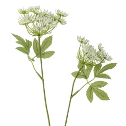 Bloomingville - Fennel Kunstig stilk, Hvid, Plastik