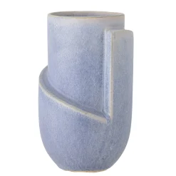 Bloomingville - Norbert Vase, Blå, Stentøj