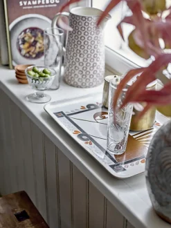 Bloomingville - Rika Skål, Klar, Genanvendt Glas