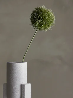 Bloomingville - Salome Vase, Hvid, Stentøj