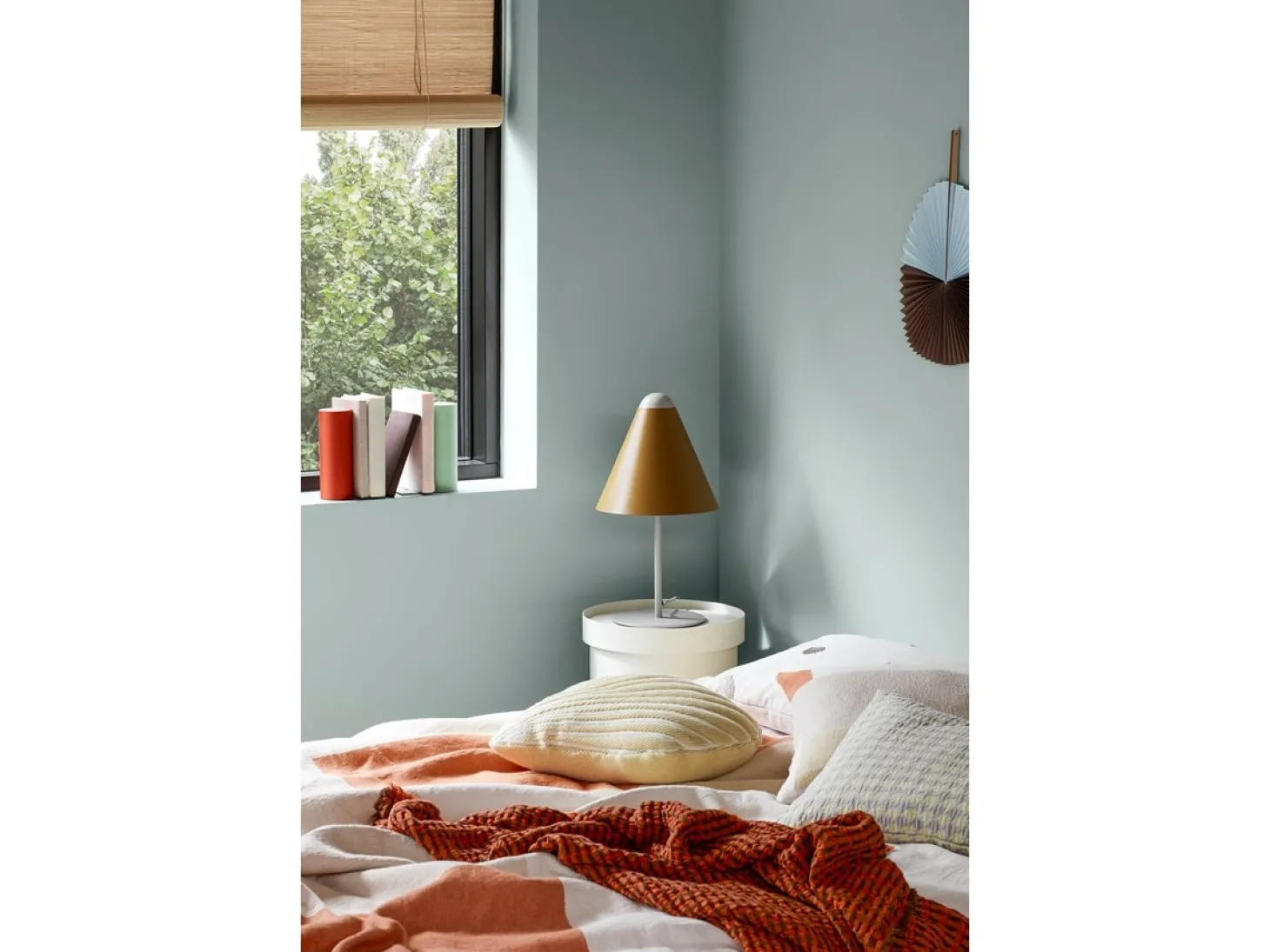 Broste Copenhagen - Pudebetræk - Karla - Pumpkin Orange - W40 x L60 cm
