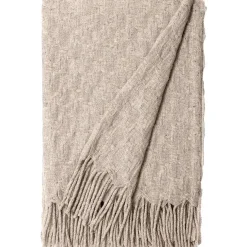 Burel Factory - Pied de Coq - Plaid/tæppe - Beige -180x130 cm
