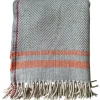 Burel Factory - Plaid - Guardia - Lys grå - 180 x 130 cm