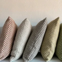 Burel Factory - Visual Pudebetræk - Terracotta - 45x45 cm