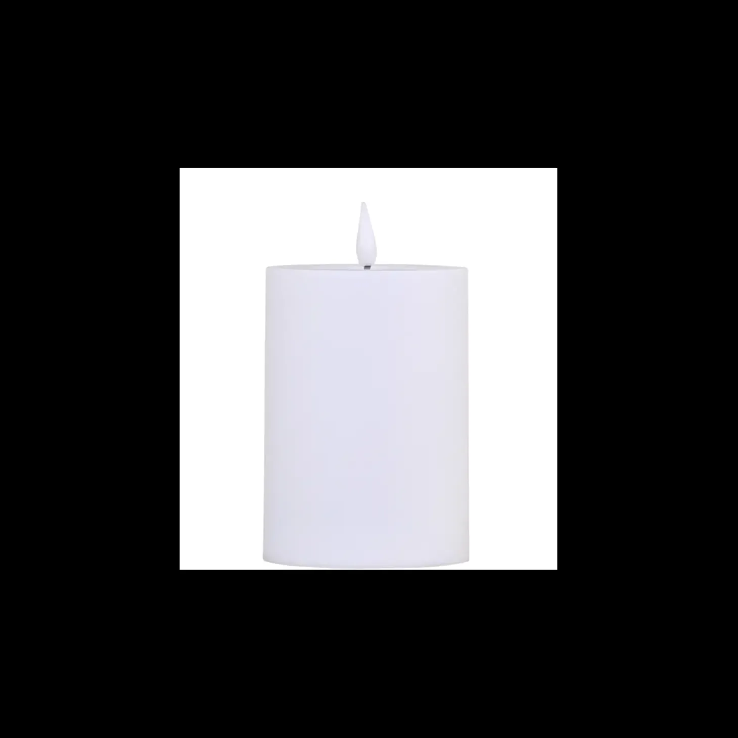 Chic Antique - Bloklys LED til udendørs inkl. batteri - H25 / Ø10 cm