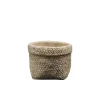 Chic Antique - Corte skjulere med flettede mønster lavet i cement (Ø13 cm)