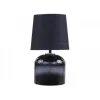 Chic Antique - Lampe i smoked glas med slibninger - Ø25,5