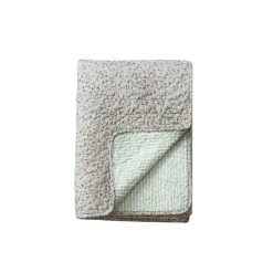 Chic Antique - Plaid - Blomstret Quilt - Verte