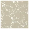 Chic Antique - Serviet - Blomster - 16x16 cm - Lys Latte