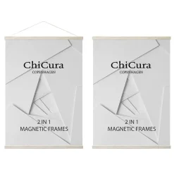 ChiCura Copenhagen - Magnetramme - Egetræ 71 cm