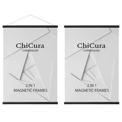 ChiCura Copenhagen - Magnetramme - Sort 31 cm