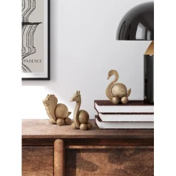 ChiCura - Træfigur - Spinning Giraffe - Small