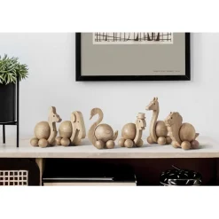 ChiCura - Træfigur - Spinning Giraffe - Medium