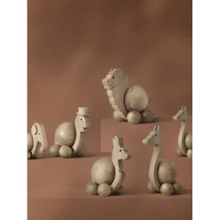 ChiCura - Træfigur - Spinning Lion - Medium
