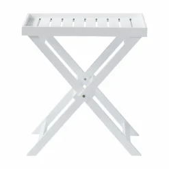 Cinas - Bakkebord 60x40cm hvid